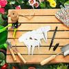 100 Heilwiy Plastic T-shaped Plant Labels For Use In Flower And Vegetable Seed Gardens And Nurseries