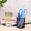 1Pc Metal Pen Holder Office Organizer Cosmetic Brush Stand Holders Stationery Container School Supplies