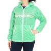 Blouson Logo Golf Outerwear Green 0 [New Balance] Women's Water-repellent Full-zip (allover Print, FLEX-IELD Windproof, Stretchy) / / 012-3120501