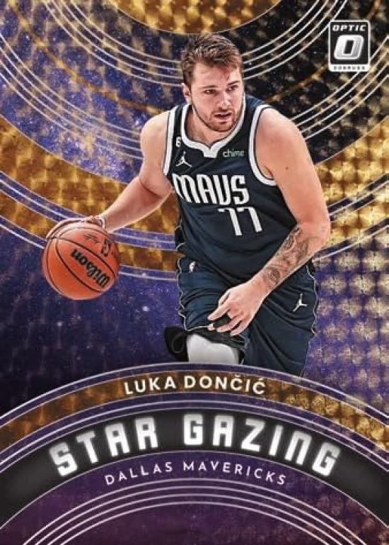 Panini Коробка с коллекционными баскетбольными карточками Donruss Optic Blaster 2022-2023.