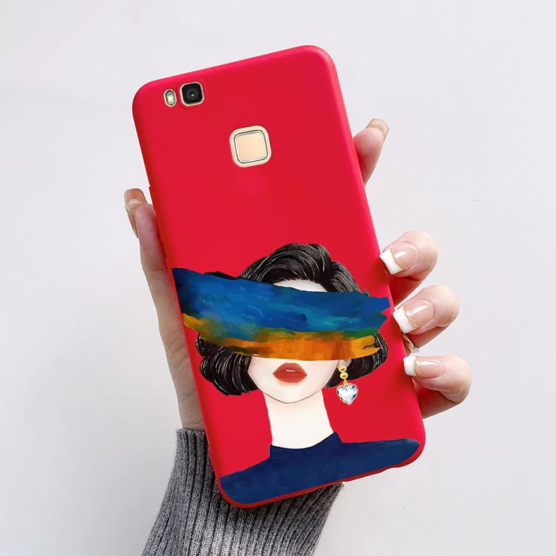 For Huawei P9 Lite 2016 Case VNS-L31 VNS-L21 VNS-L22 Cover Shockproof Bumper Cute Astronaut Funda on Huawei P9Lite G9 Lite Coque