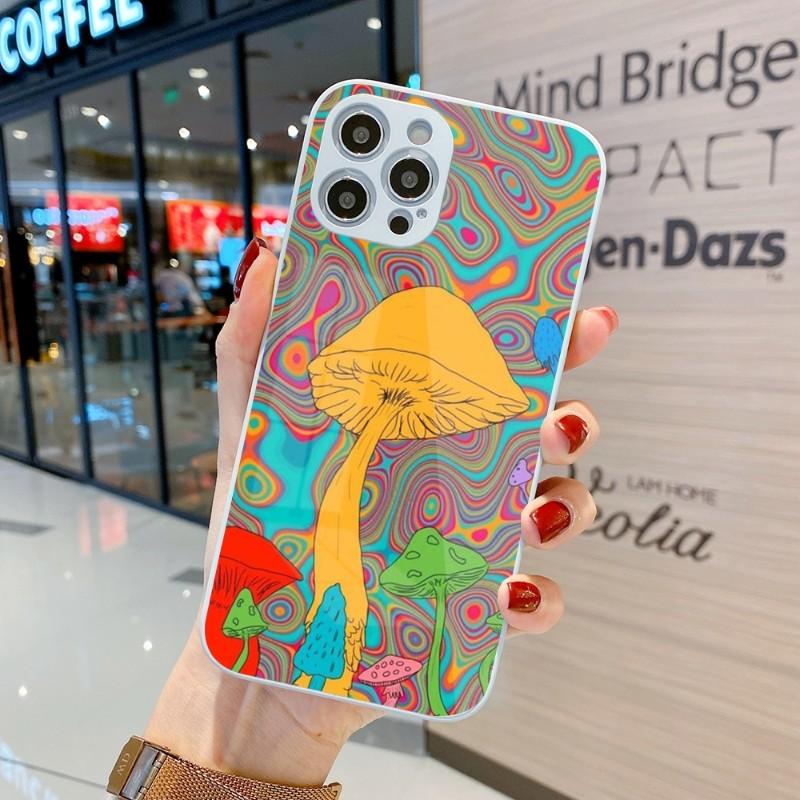 Крутой чехол для телефона Strange Art для iPhone 14 13 12 11 Pro Max X XR XS 8 7 Plus, цветной чехол для телефона из жидкого стекла