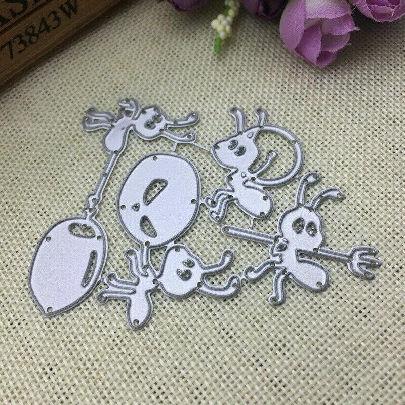 Армейский муравей, металлический трафарет, сделай сам, скрапбукинг, альбом, бумажная карта, тиснение, ремесло, высечка, насекомое