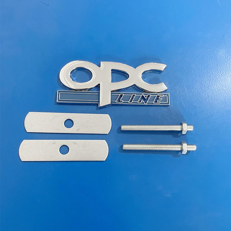 3D Metal OPC Line Car Rear Boot Trunk Emblem Badge Sticker Decal Accessories For Opel Insignia Corsa E Astra z0 H J D Zafira Vectra