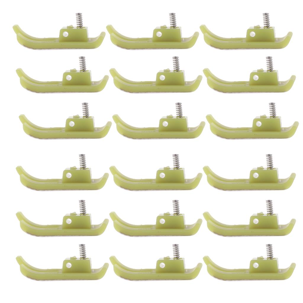 100pcs Plastic MT 18 Non Stick Presser Foot for Industrial Sewing Machines