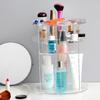 Органайзер для косметики, ящик для хранения, большая вместимость, многоцелевой, прозрачный, вращающийся на 360 градусов, органайзер для косметики, косметический дисплей