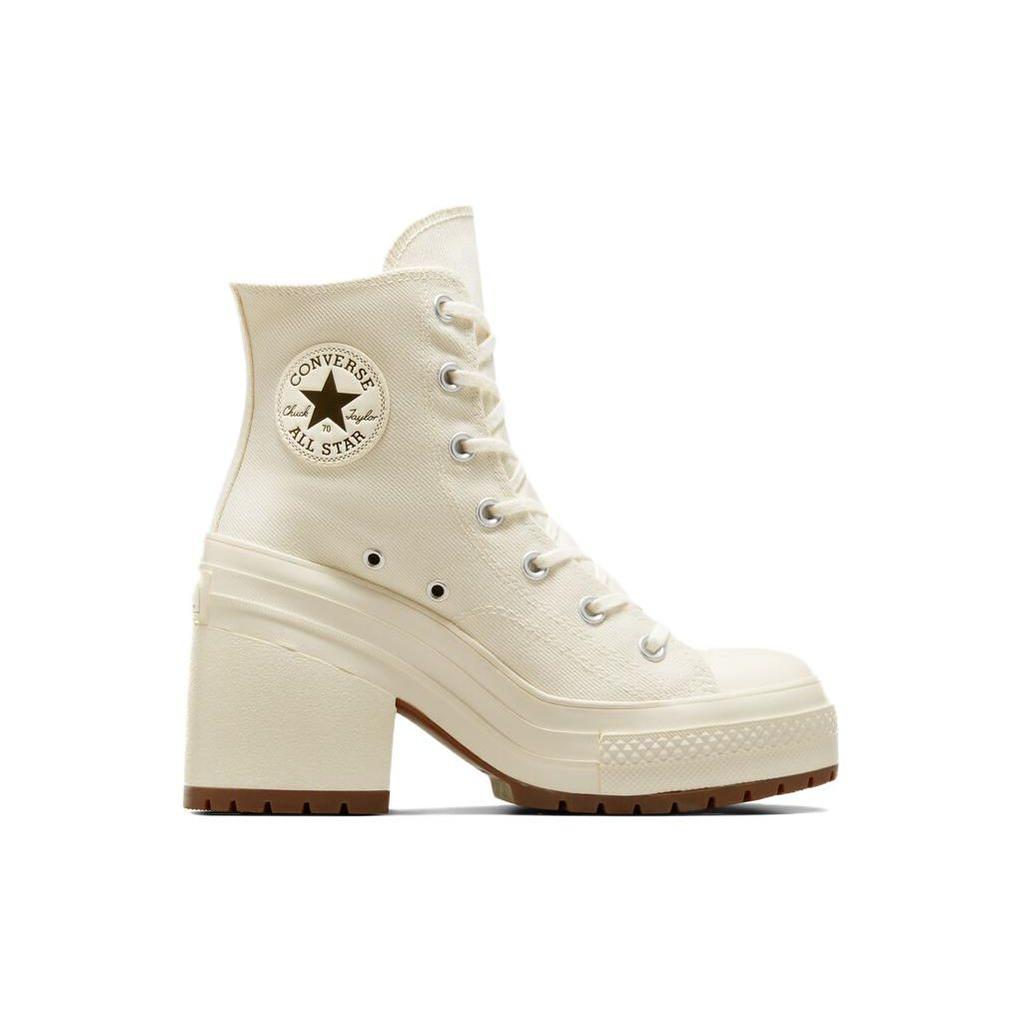 Converse Chuck 70 De Luxe Каблук Высокие Унисекс Белый/Белый/Черный A05348C
