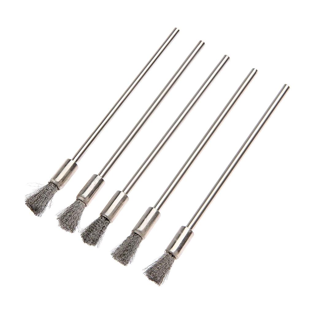Brass Brush Steel Wire Wheels Brushes Drill Rotary Tools Metal Rust Removal Brush Set For Engraver Polishing Accessories