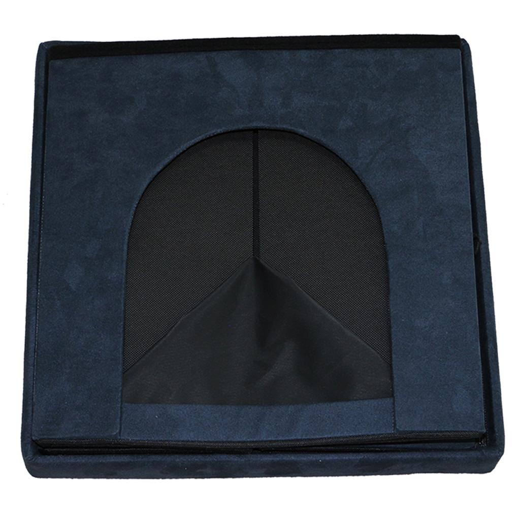 Les Trésors De Lily [A3536] - Нишевый пуф «Кошки», черный - 38x38x38 см