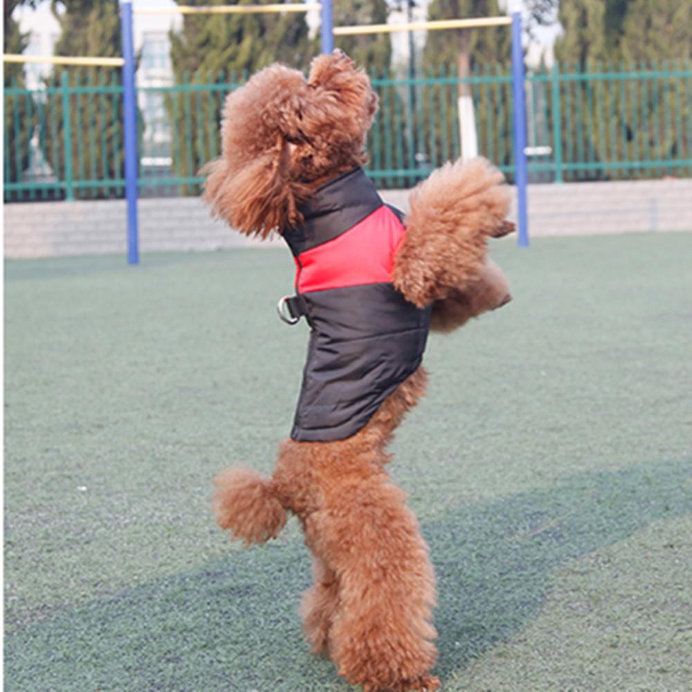 Хлопковое пальто для щенков, куртка, жилет для домашних животных, водонепроницаемая теплая одежда для собак, лыжный костюм для кошек, зимняя одежда