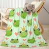 Cute s Soft Flannel Lightweight Throw Blanket for Kids All Season Cartoon Animal Blanket for Sofa, Couch, Bed Decorative
