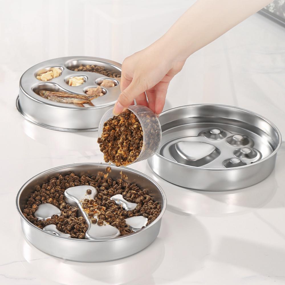 Stainless steel slow food bowl