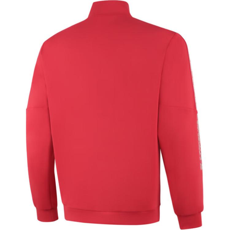 Li-Ning Удобная повседневная универсальная куртка Мужские куртки Bull-Red AWDUA71-5