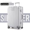 Yongsheng 26" Men's Aluminum Frame Suitcase with Universal Wheels, Sturdy, Anti-Fall; Includes 20" Password Boarding Case.