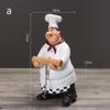American Country Resin Creative Kitchen Restaurant Cake Shop Decoration Chef Character Craft Gift