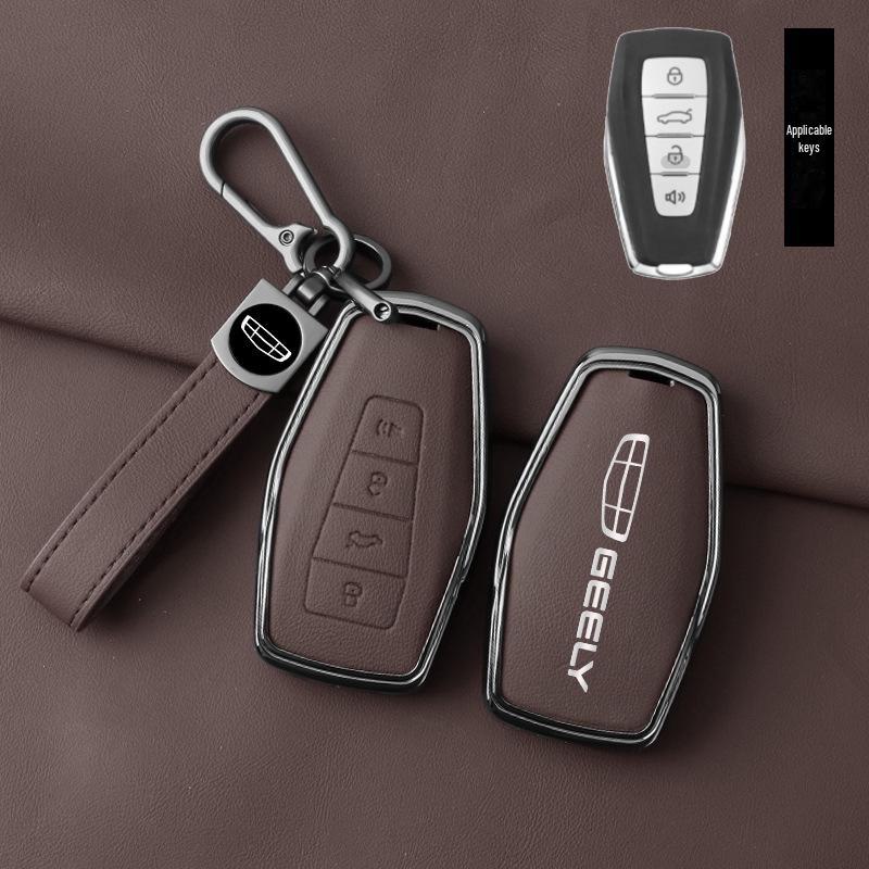 Чехол для автомобильного ключа Geely Emgrand для Xingrui, Boyue, Binrui, Icon, Xingyue L, Binyue, Galaxy L7/L6