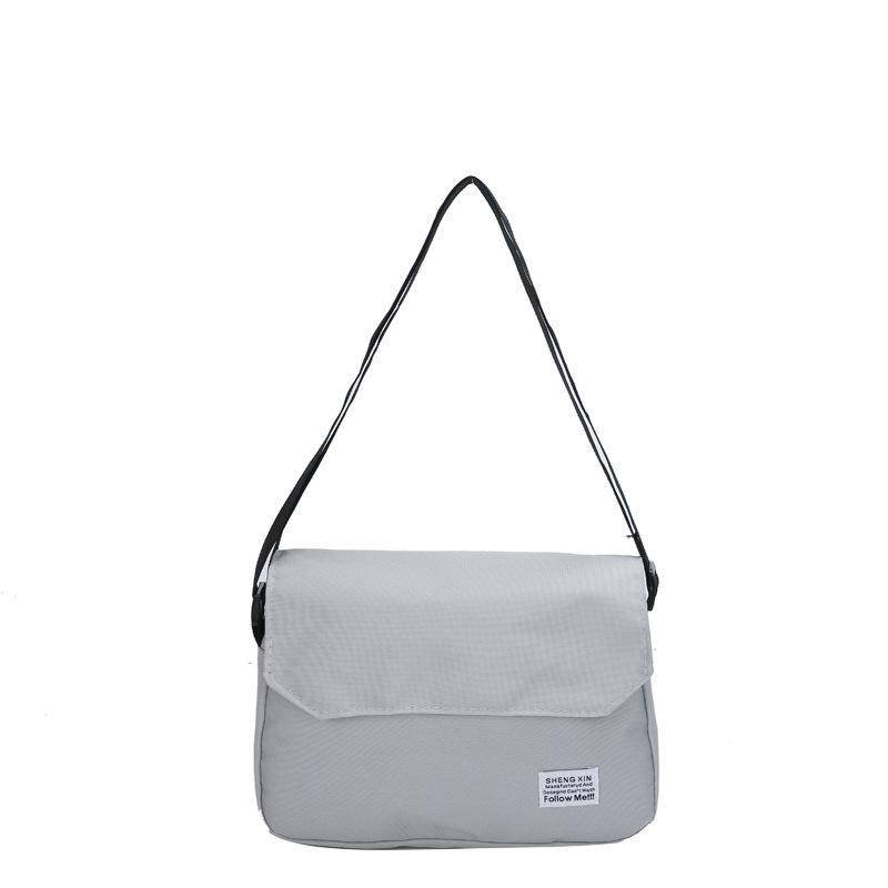 Мужская сумка сумка-мессенджер сумка через плечо горизонтальная сумка чехол женская сумка корейская версия простая сумка через плечо с напечатанным логотипом