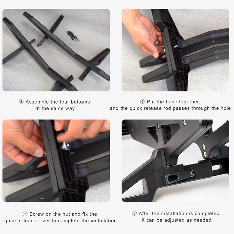 Велосипедная парковка Стойка для хранения велосипедов Регулируемая стойка для хранения велосипедов Быстросъемная для дорожного гравия Для стильного внутреннего пространства