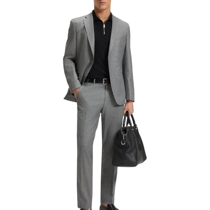 Hugo Boss zip-neck polo shirt 50544091-001