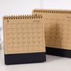 Календарь 2025 года Простой настольный календарь Ежегодный планировщик Годовой календарь Настольный календарь Маленький настольный календарь для школы