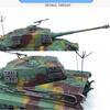 Сплав немецкий Тигр King тяжелый танк модель масштабная военная бронированная машина танк модель дисплей игрушка 1/72
