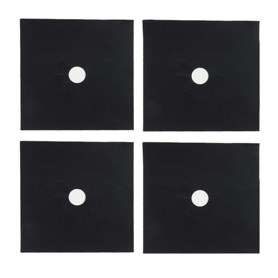 4 шт. Газовые коврики для высокой плиты, термостойкие защитные коврики для кухонной плиты