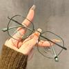 Xiaomi New Large Frame Ultra-light Flat Light Female Student Uncensored Artifact Anti-blue Light Glasses Myopia Glasses Frame 9033