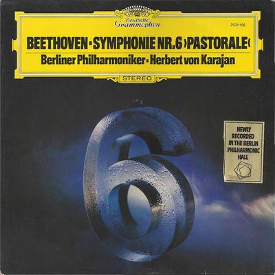 LP Запись ЛЮДВИГ ВАН БЕТХОВЕН / ГЕРБЕРТ ФОН - Симфония №. 6 фа мажор Оп. 68 "Pasto 2531106 Deutsche Grammo 1977 Европа Классика Б/У