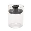 CB Japan Heat-Resistant Glass Canister, 600ml, Medium Size, Removes Excess Air for Storage