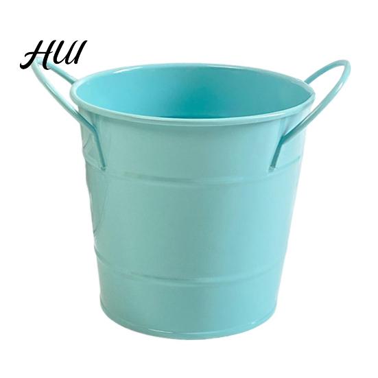 Desk Accessory Storage Metal Bucket Pencil Holder Funny Organizer for Office Home Stationery Large Capacity Boxes Pens Markers Rulers Tidy