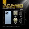 12-24V LED Off Road Work Light, IP65 Waterproof  Spot Light for Truck ATV Motorcycle Boat Outdoors Spot Light Car Work Light