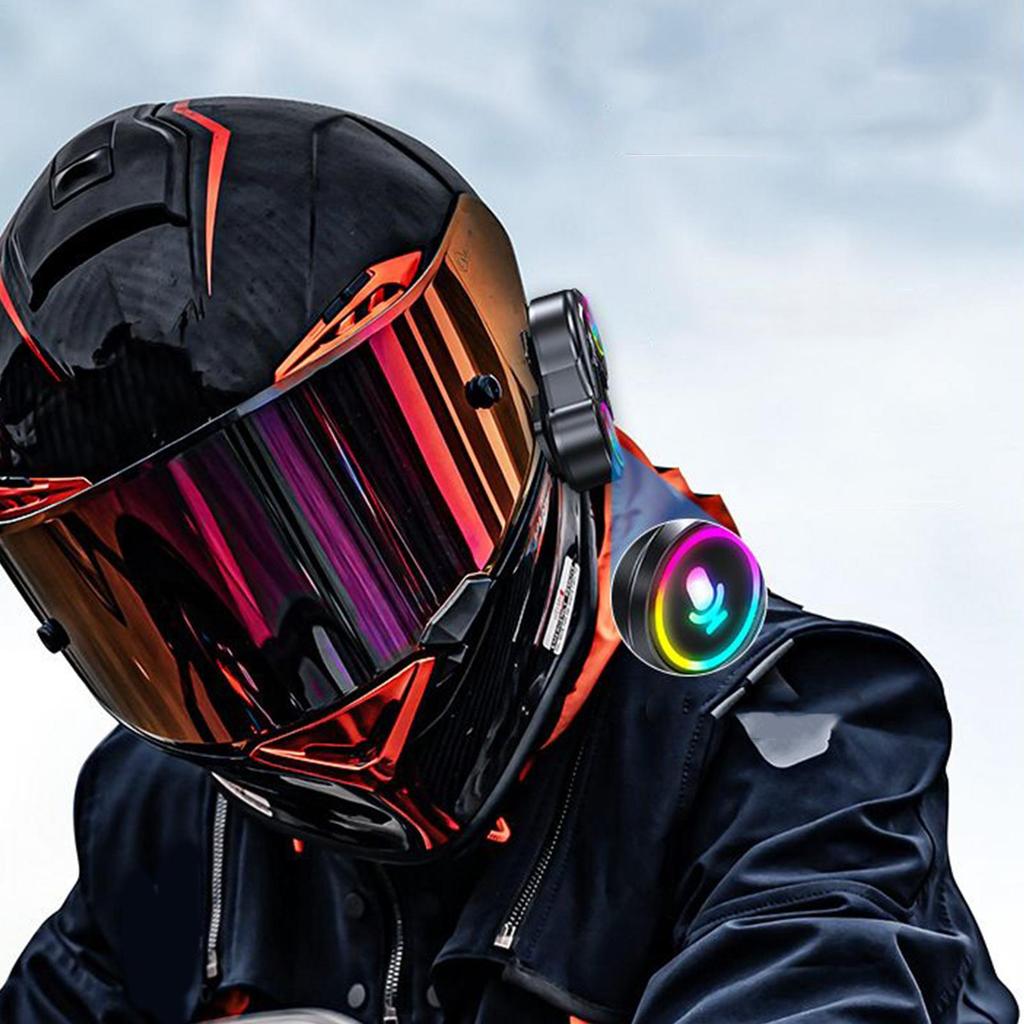 Беспроводная гарнитура для шлема Мотоциклетный шлем с динамиками Шумоподавление Водонепроницаемые наушники-вкладыши 800 мАч для катания на лыжах, гонок, туризма