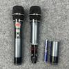 KTV U-Band High-End Stage Wireless Dual Microphone Lavalier Headset for Conferences