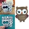 Cute Owl Metal Cutting Dies Stencil for DIY Scrapbooking Photo Album Embossing Paper Cards Crafts Diecuts