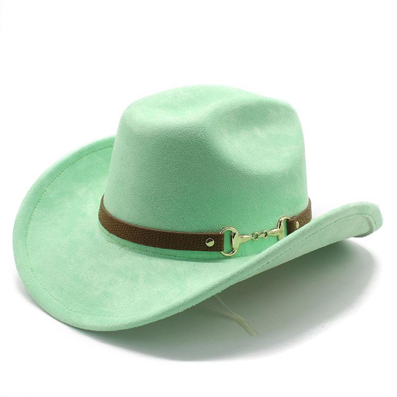Мужская ковбойская шляпа в стиле ретро с одним словом, джазовая шляпа, этническая шерстяная шляпа, фетровая шляпа, ретро-замшевая шляпа