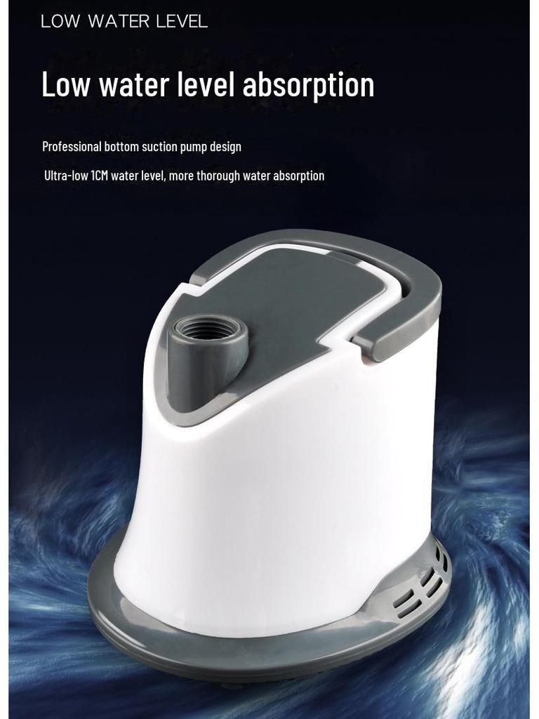 Changhai Silent Multi-Function Submersible Aquarium Pump with Anti-Dry Burning and Low Water Level Bottom Suction