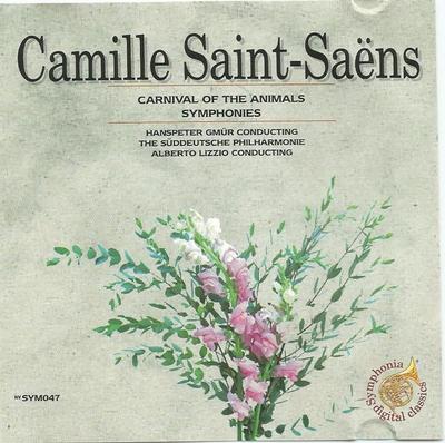 CD КАМИЛЬ СЕН-САНС Карнавал Животных Симфония SYM047 Symphonia Digit Япония Классика Б/У