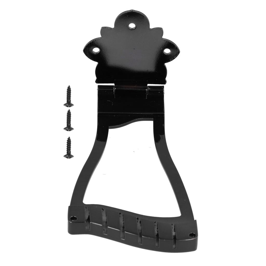 Bridge Tailpiece Replacement for Electric Jazz Guitar Musical Instrument AccessoriesBlack