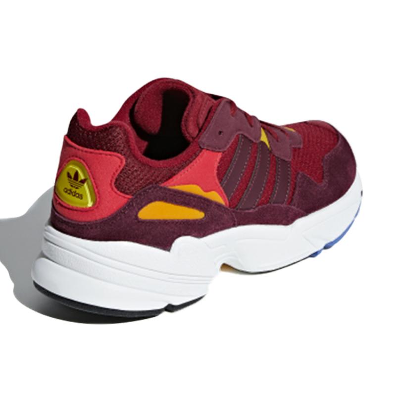 Adidas Originals Yung 96 Амортизация Детская Обувь для Повседневной Носки Светло-Каштановый Красный Подростковые Кроссовки DB2795