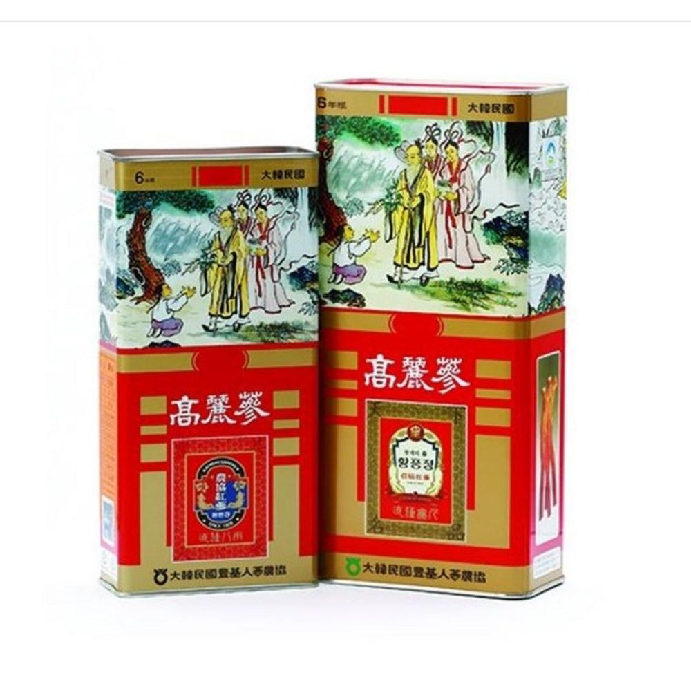Punggi Ginseng Agricultural Cooperative Hwangpungjeong 6-Year-Old Premium Ginseng 600g (60 pieces) 1 pcs