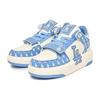 MLB Chunky Liner Basic Los Angeles Dodgers Нескользящие Прочные Кроссовки Средней Высоты Унисекс Кроссовки Синий Белый 3ASXLM13N-07CBL