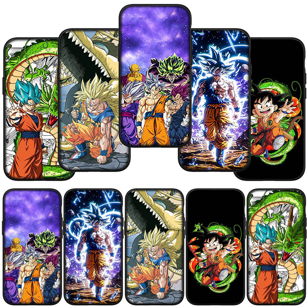 Phone Case for iPhone 17 15 16 Plus X Redmi Note 14 12 11 13 Pro Max Huawei P30 P20 Lite OPPO A60 A40 A80 A54 Funda Dragon Son Gokus Ball Super Cover