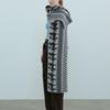MOONSWARD blue & BROWN CLASSIC PATTERN MUFFLER