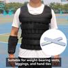 Workout Vest Steel Plate Useful Reusable Silver White Color Long Steel Plate Sports Weighted Vest Steel Plate Replacement Leg Guard Steel Plate