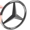 1Pcs Car Front Grille Badge Decal Cover Emblem for Mercedes Benz C E Class GLA GLK ML GLC GLE W204 W205 W210 W211 W212 W213