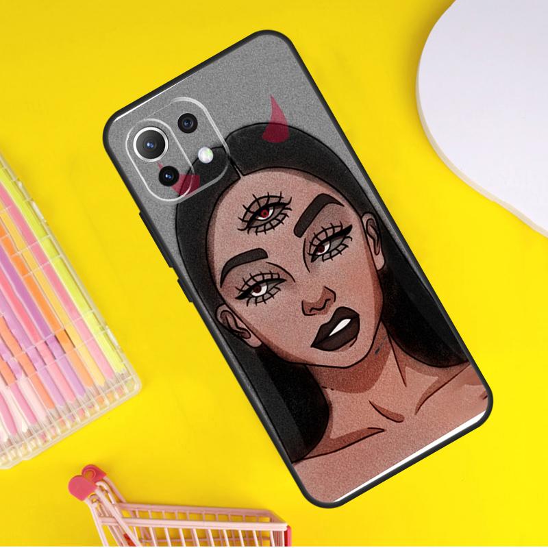 Милый чехол Bad Devil Girl для Xiaomi 14 Ultra 13 11T 12T 13T 14T Pro POCO X7 X6 Pro X3 X5 F3 F5 M6 F6 Pro