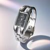 Luxury Women Watch Fashion Stainless Steel Bracelet Quartz Hollow Slim Bangle Watch for Ladies
