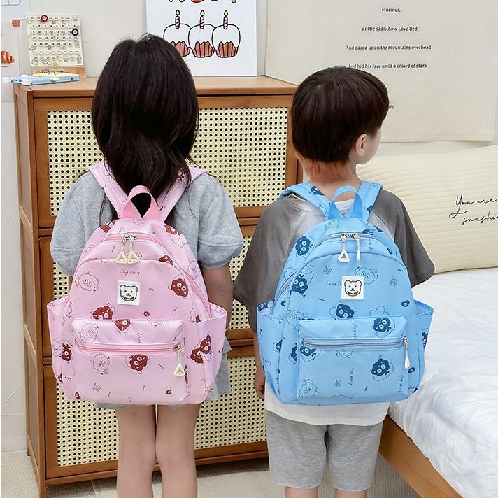 Kindergarten Schoolbag Lightweight Student Flow Cute Child Backpack Cartoon Cute Boys and Girls Backpack