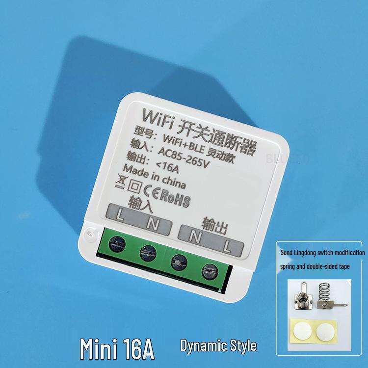 Умный выключатель с голосовым управлением Xiaoai: Беспроводной пульт дистанционного управления и освещение по таймеру