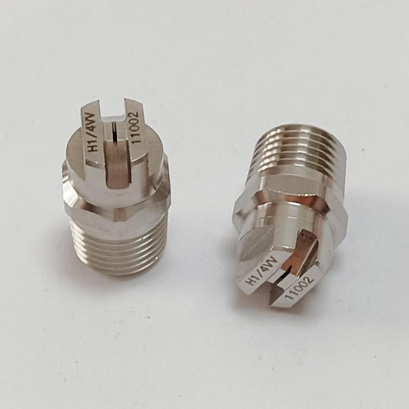1/4" BSPT нержавеющая сталь плоскоструйная форсунка для очистки